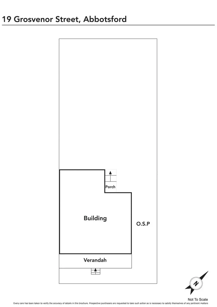 Floorplan of Homely house listing, 19 Grosvenor Street, Abbotsford VIC 3067