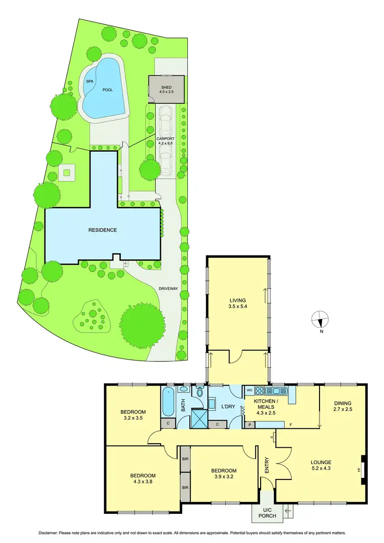 Floorplan of Homely house listing, 8 Heath Street, Blackburn VIC 3130