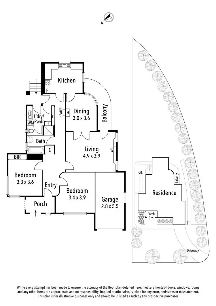 Floorplan of Homely house listing, 20 Redesdale Road, Ivanhoe VIC 3079