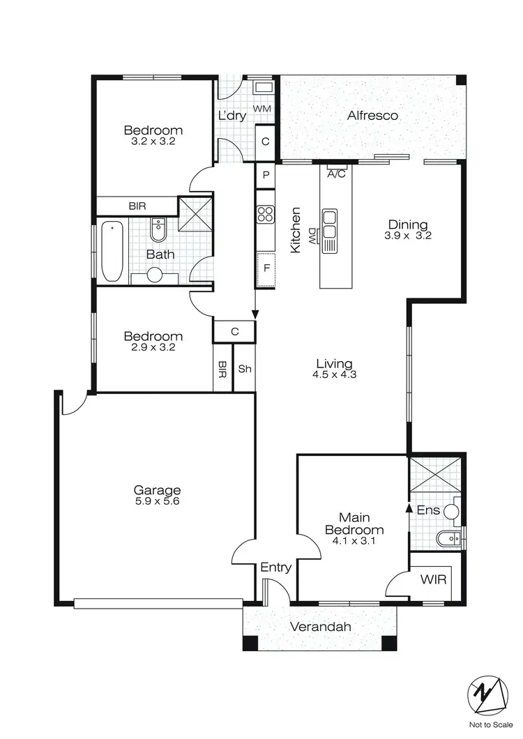 Floorplan of Homely house listing, 89 Mcnulty Drive, Wendouree VIC 3355
