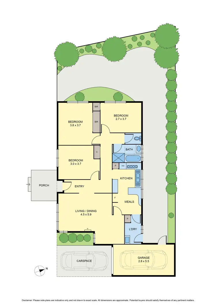 Floorplan of Homely unit listing, 7/41 Prospect Street, Mount Waverley VIC 3149
