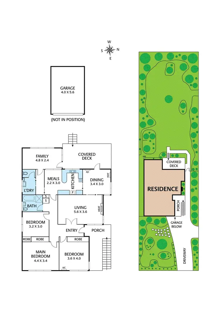 Floorplan of Homely house listing, 85 Grandview Grove, Rosanna VIC 3084