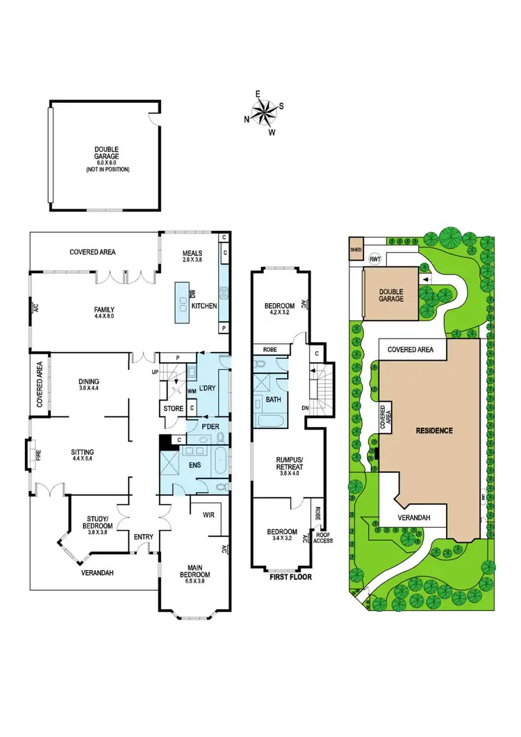 Floorplan of Homely house listing, 15 Walerna Road, Glen Iris VIC 3146