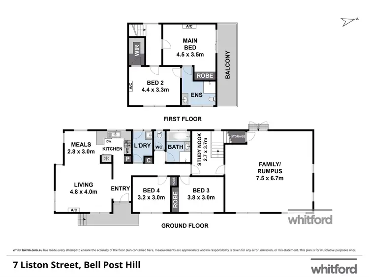 Floorplan of Homely house listing, 7 Liston Street, Bell Post Hill VIC 3215