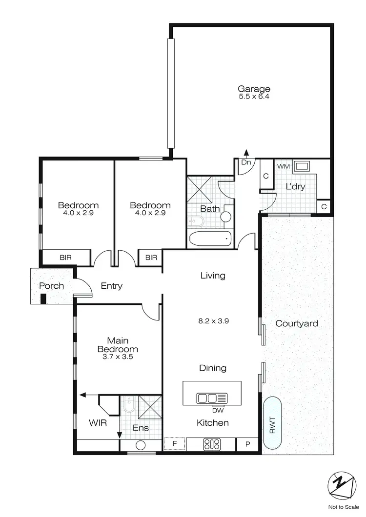 Floorplan of Homely house listing, 2/14 Shakespeare Avenue, Mount Helen VIC 3350
