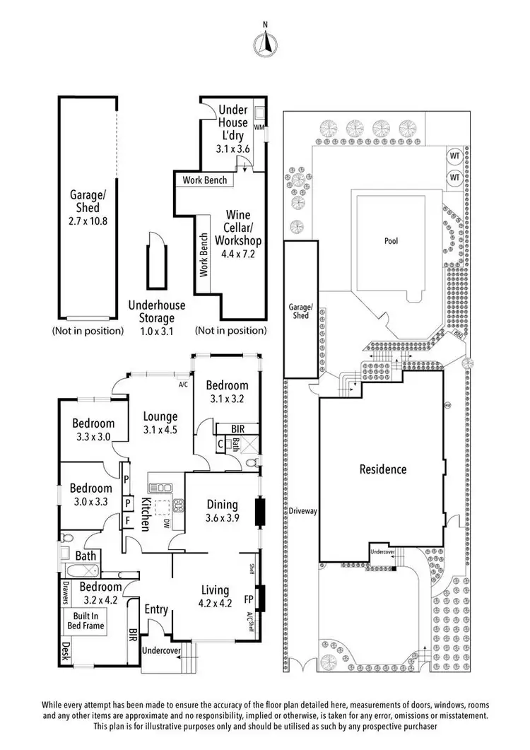 Floorplan of Homely house listing, 40 Devon Street, Eaglemont VIC 3084