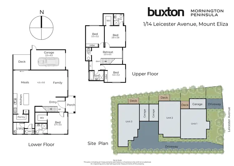 Floorplan of Homely house listing, 1/14 Leicester Avenue, Mount Eliza VIC 3930