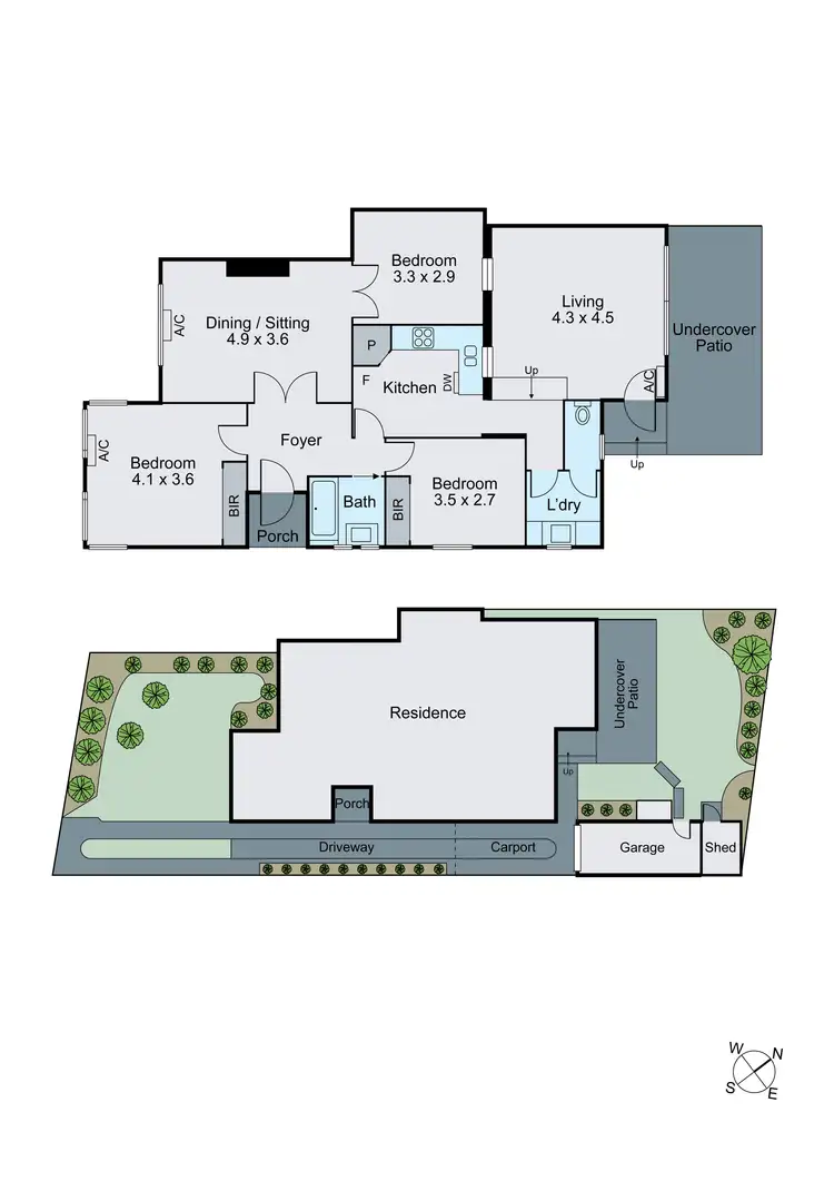 Floorplan of Homely house listing, 2085 Malvern Road, Malvern East VIC 3145