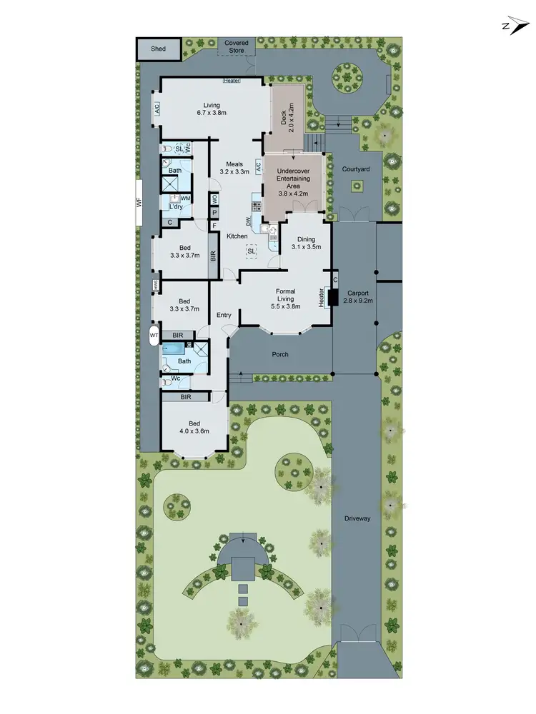 Floorplan of Homely house listing, 9 Dallas Street, Mount Waverley VIC 3149