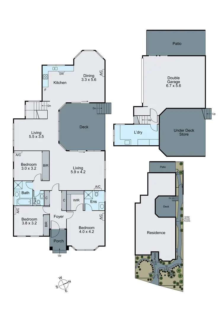 Floorplan of Homely townhouse listing, 1/35 Dunscombe Avenue, Glen Waverley VIC 3150