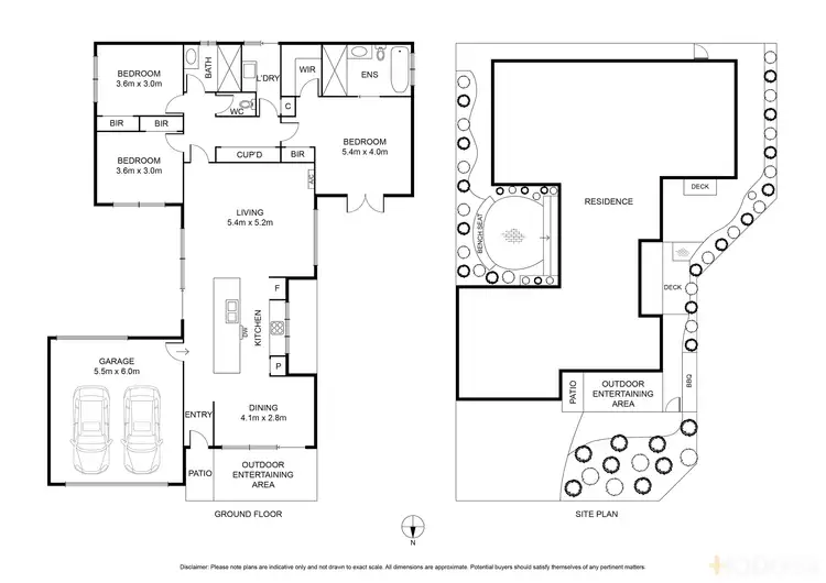 Floorplan of Homely house listing, 32-34 Lady Earl Crescent, Ocean Grove VIC 3226