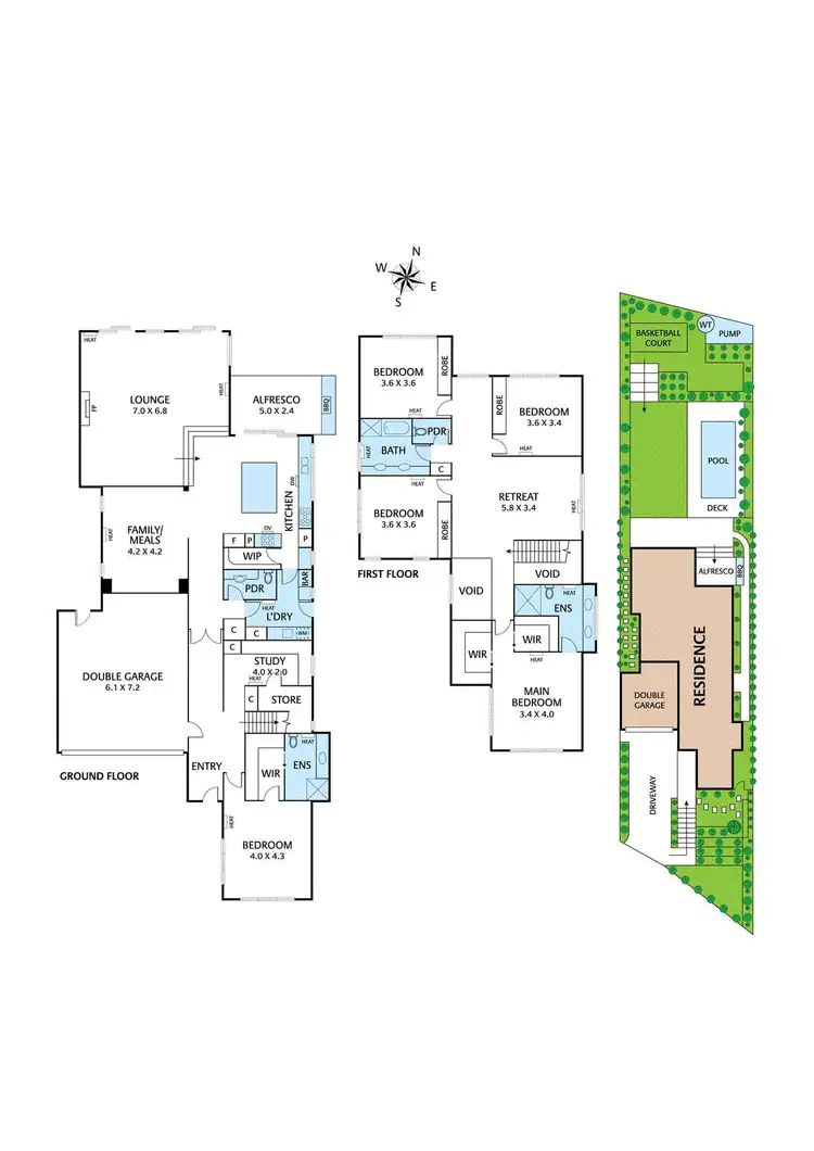 Floorplan of Homely house listing, 19 Wilfred Road, Ivanhoe East VIC 3079