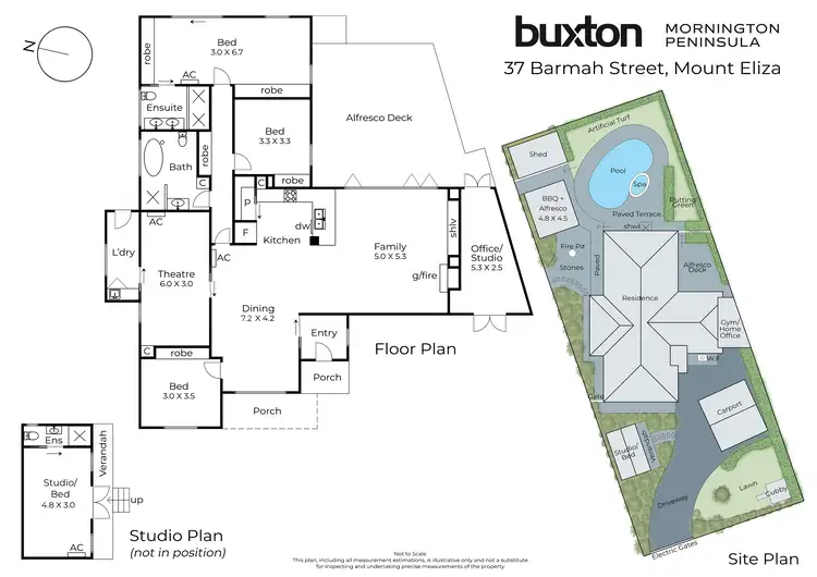 Floorplan of Homely house listing, 37 Barmah Street, Mount Eliza VIC 3930