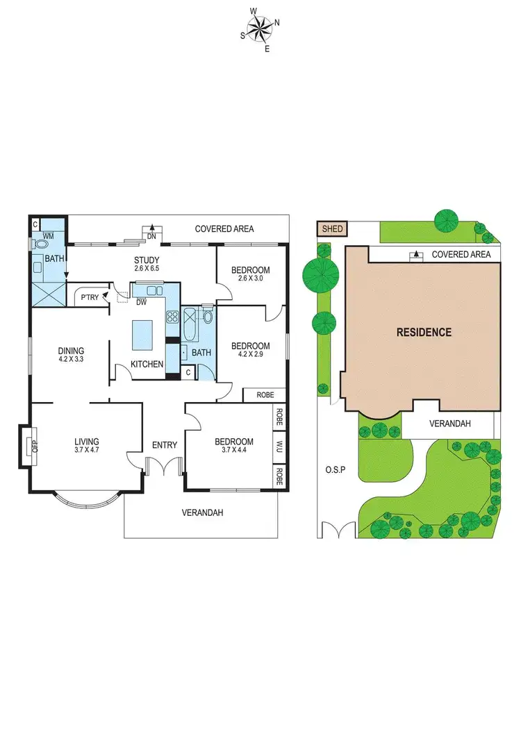 Floorplan of Homely house listing, 129 East Boundary Road, Bentleigh East VIC 3165