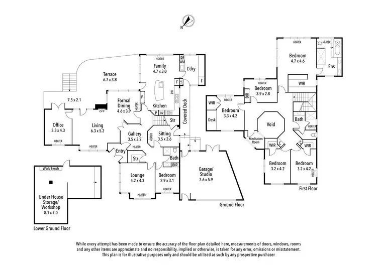 Floorplan of Homely house listing, 10 Mount Eagle Road, Eaglemont VIC 3084