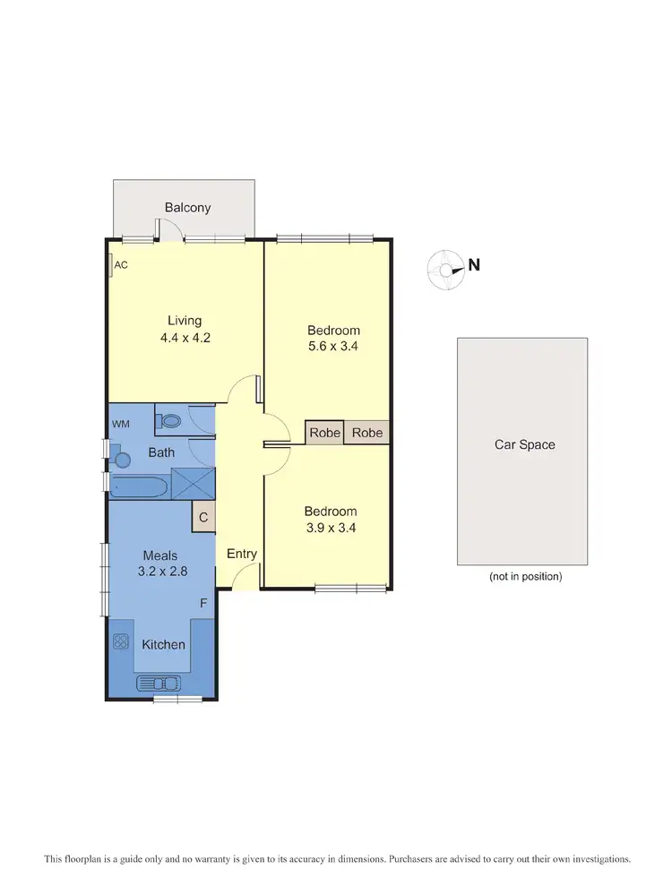 Floorplan of Homely apartment listing, 9/10 Maryville Street, Ripponlea VIC 3185