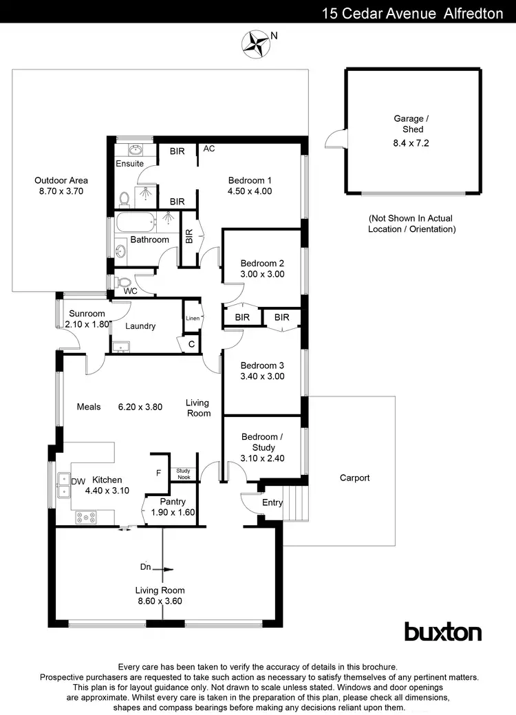 Floorplan of Homely house listing, 15 Cedar Avenue, Alfredton VIC 3350