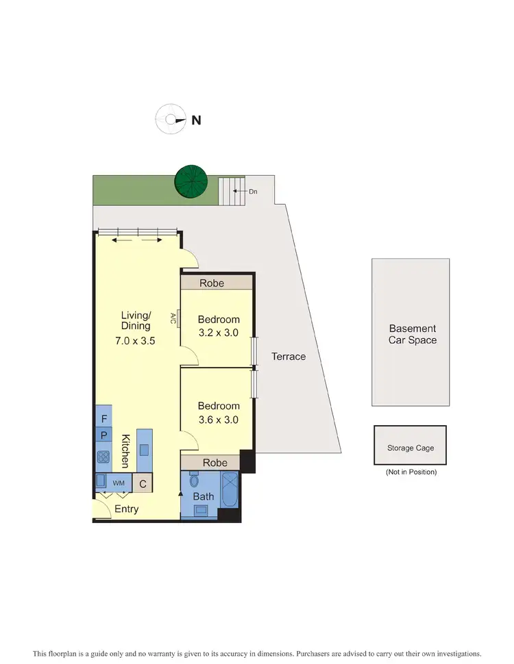Floorplan of Homely apartment listing, 5B/1142 Nepean Highway, Highett VIC 3190