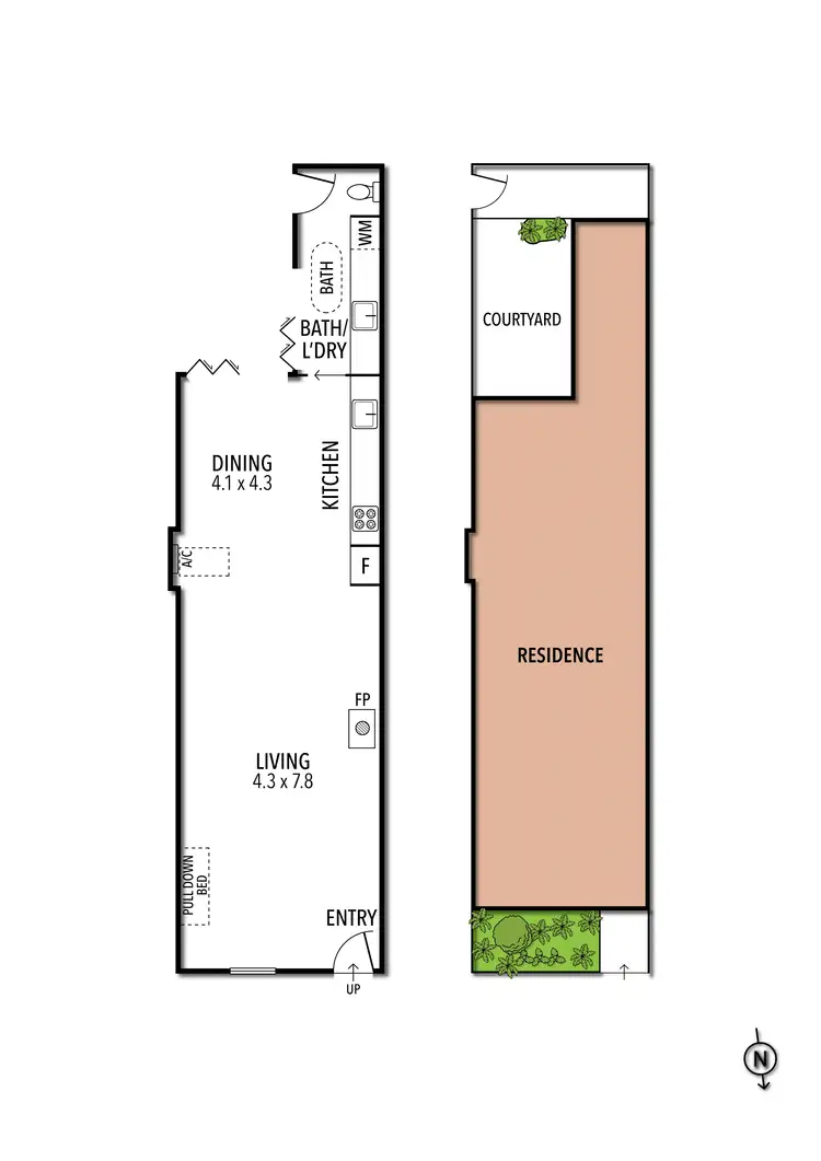 Floorplan of Homely house listing, 23 Owen Street, Carlton VIC 3053