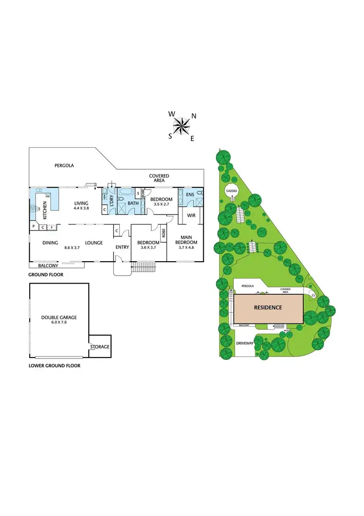 Floorplan of Homely house listing, 28 Echidna Road, Eltham VIC 3095