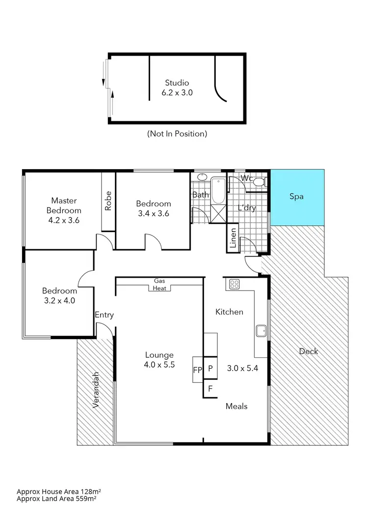 Floorplan of Homely house listing, 9 Gordonia Court, Ballarat North VIC 3350