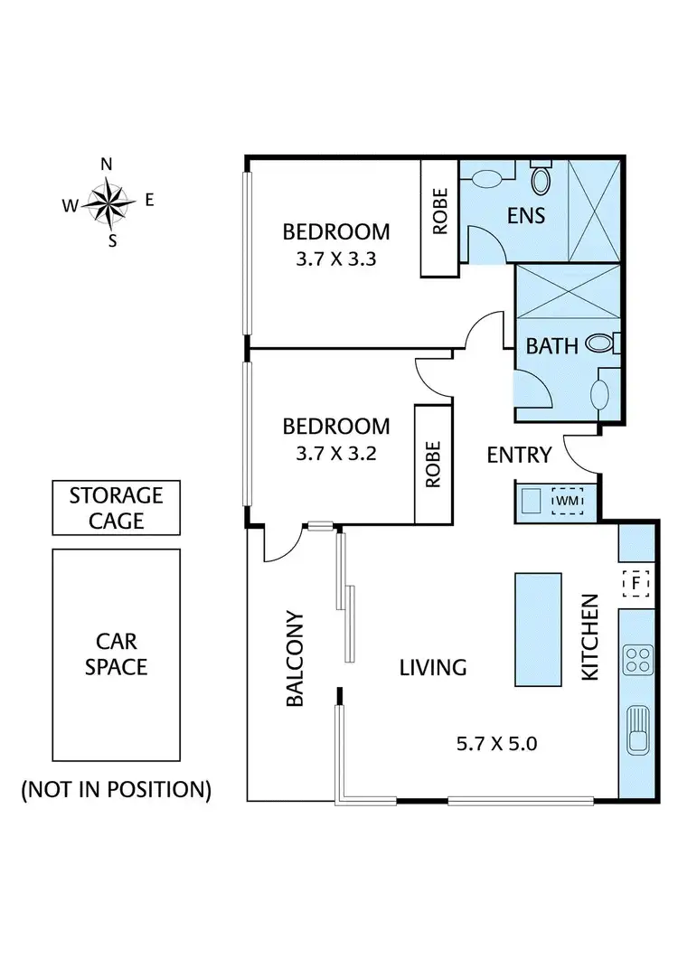 Floorplan of Homely unit listing, G04/74 Darebin Street, Heidelberg VIC 3084