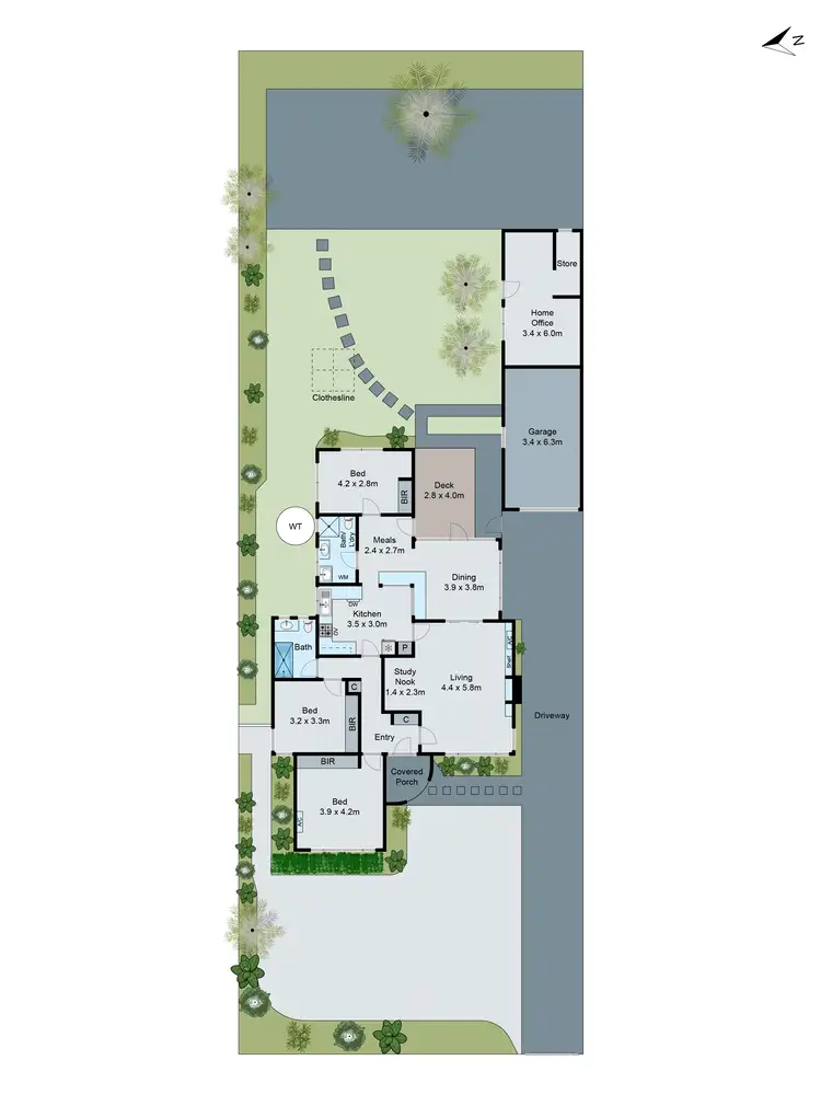 Floorplan of Homely house listing, 461 Warrigal Road, Ashwood VIC 3147