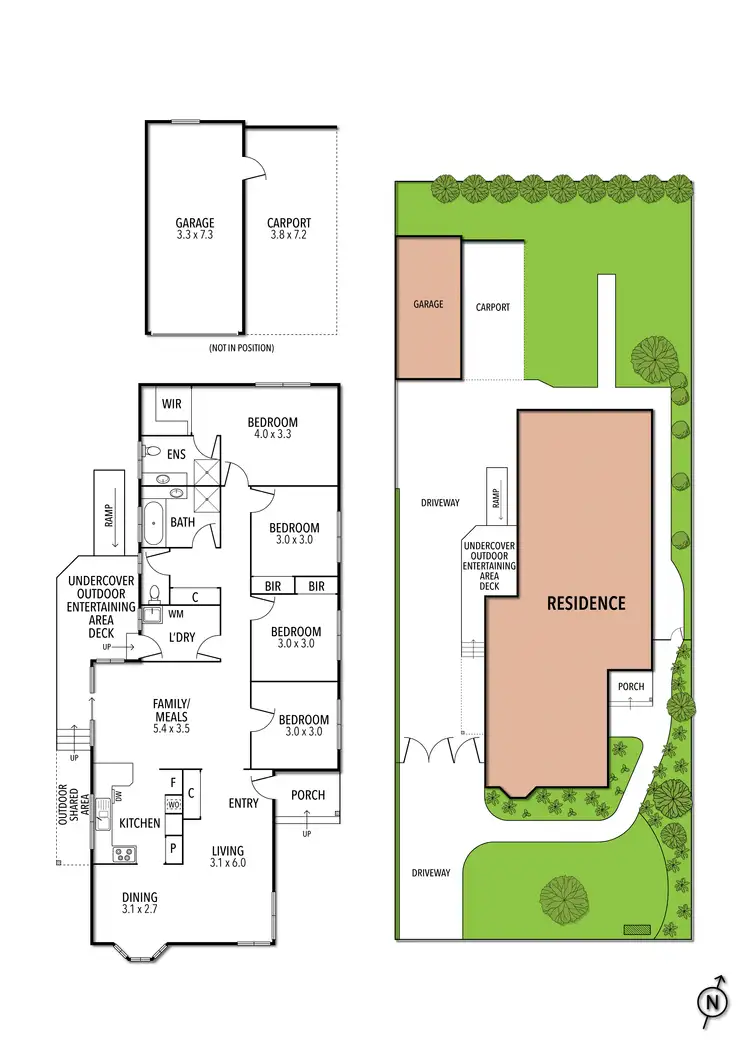 Floorplan of Homely house listing, 24 Holyrood Avenue, Strathmore VIC 3041