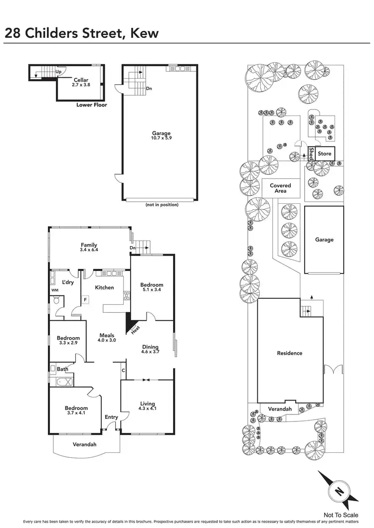 Floorplan of Homely house listing, 28 Childers Street, Kew VIC 3101