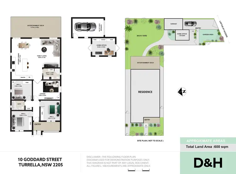 Floorplan of Homely house listing, 10 Goddard Street, Turrella NSW 2205