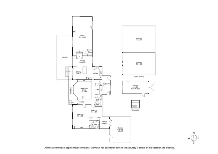 Floorplan of Homely rural property listing, 131-145 Whitcombes Road, Drysdale VIC 3222