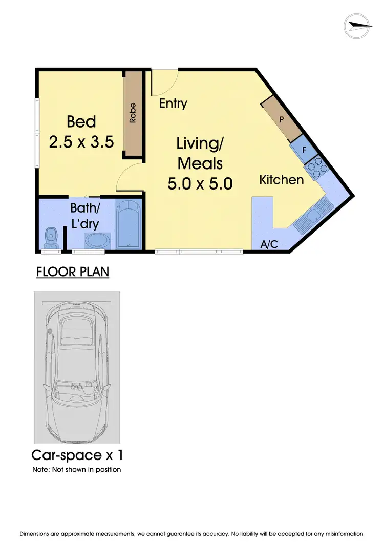 Floorplan of Homely flat listing, 5/58 Templestowe Road, Bulleen VIC 3105