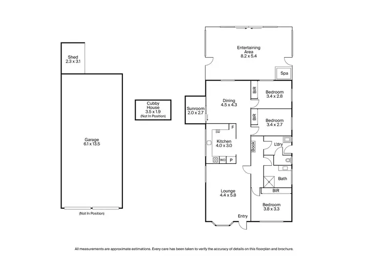 Floorplan of Homely house listing, 19 Barongarook Drive, Clifton Springs VIC 3222