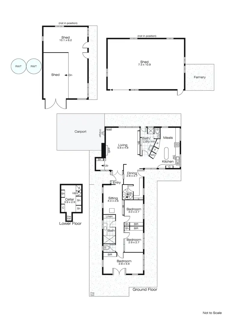 Floorplan of Homely house listing, 4 Delmela Court, Brown Hill VIC 3350