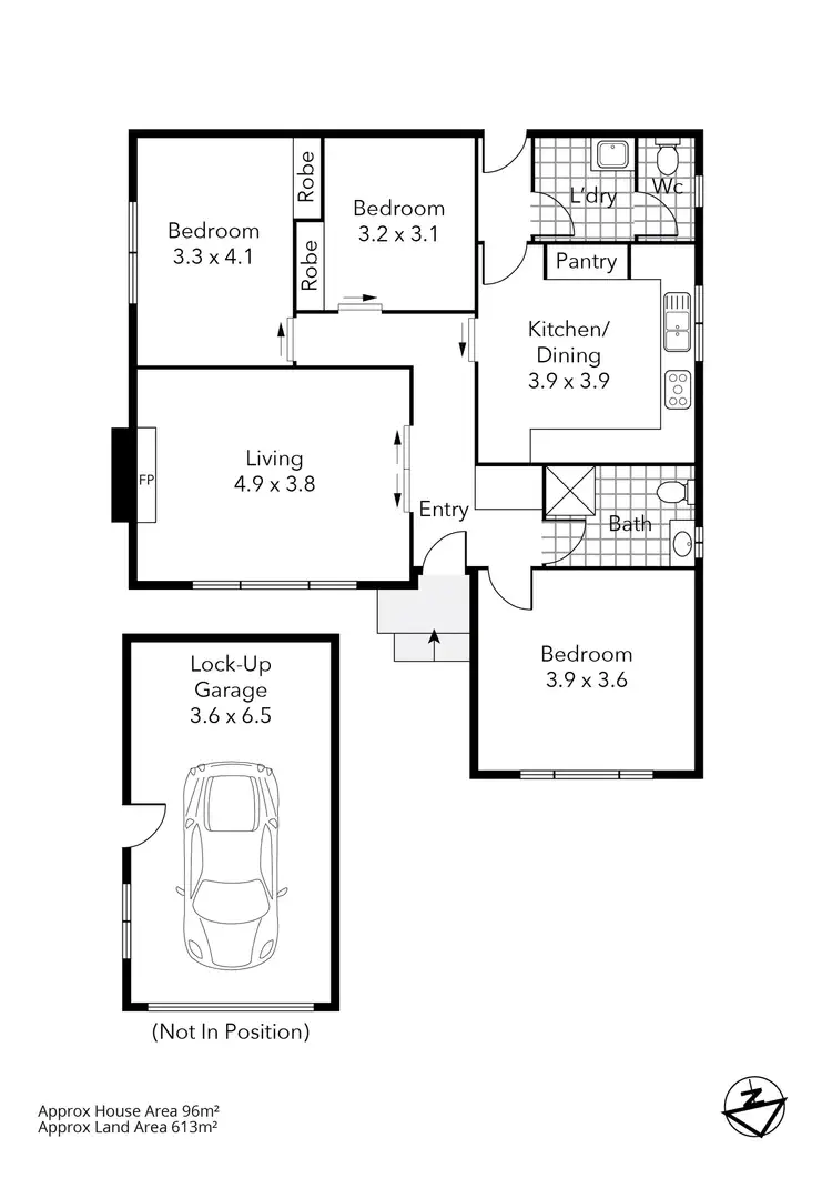 Floorplan of Homely house listing, 23 Lawrence Street, Alfredton VIC 3350
