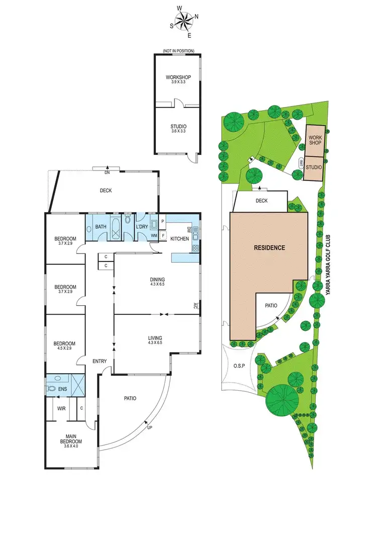 Floorplan of Homely house listing, 19 Niki Court, Bentleigh East VIC 3165