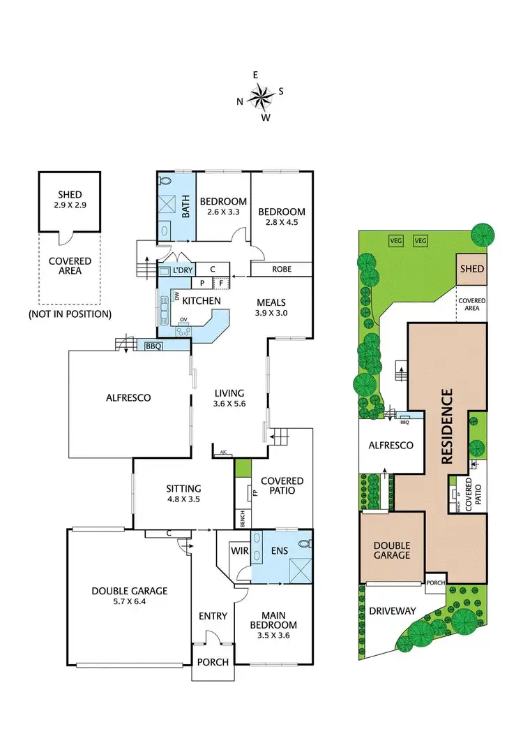 Floorplan of Homely house listing, 12 Grange Boulevard, Bundoora VIC 3083