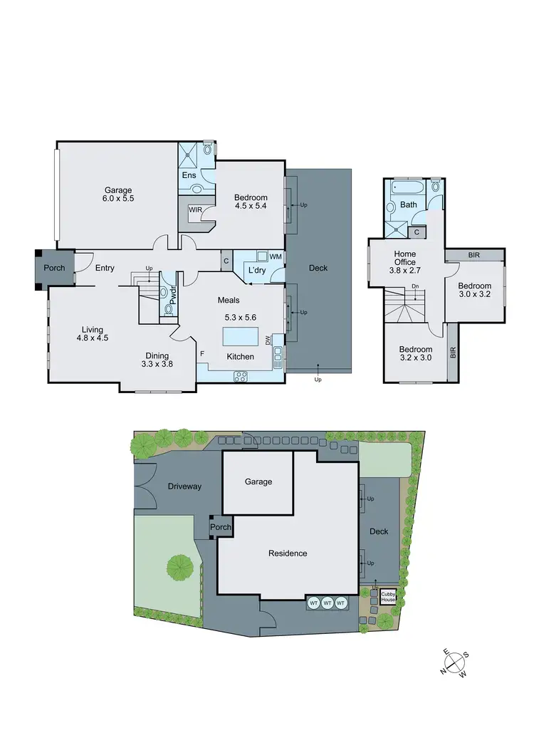 Floorplan of Homely townhouse listing, 4/100 Victory Boulevard, Ashburton VIC 3147