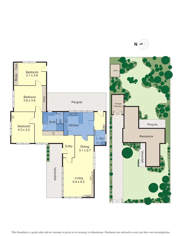 Floorplan of Homely house listing, 294 Bluff Road, Sandringham VIC 3191