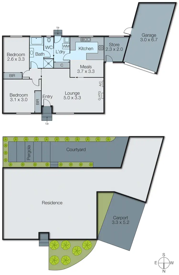 Floorplan of Homely unit listing, 4/7 Carlisle Crescent, Hughesdale VIC 3166
