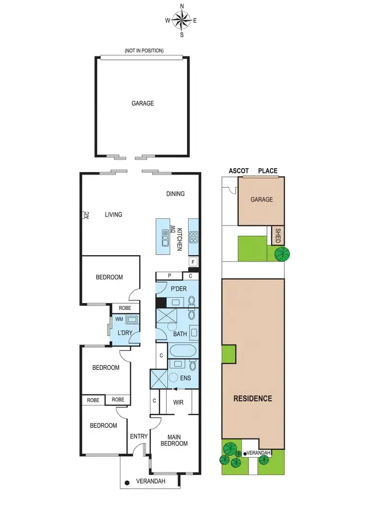 Floorplan of Homely house listing, 5 Trafalgar Walk, Keysborough VIC 3173