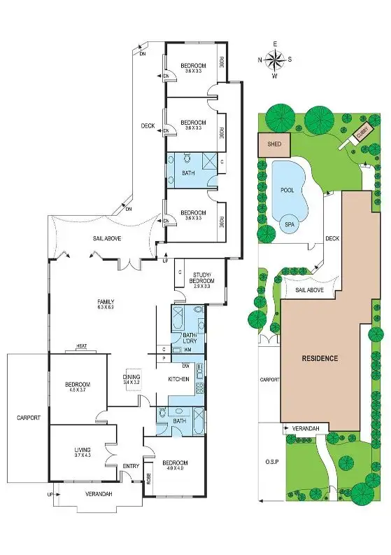 Floorplan of Homely house listing, 28 Rose Street, Bentleigh VIC 3204