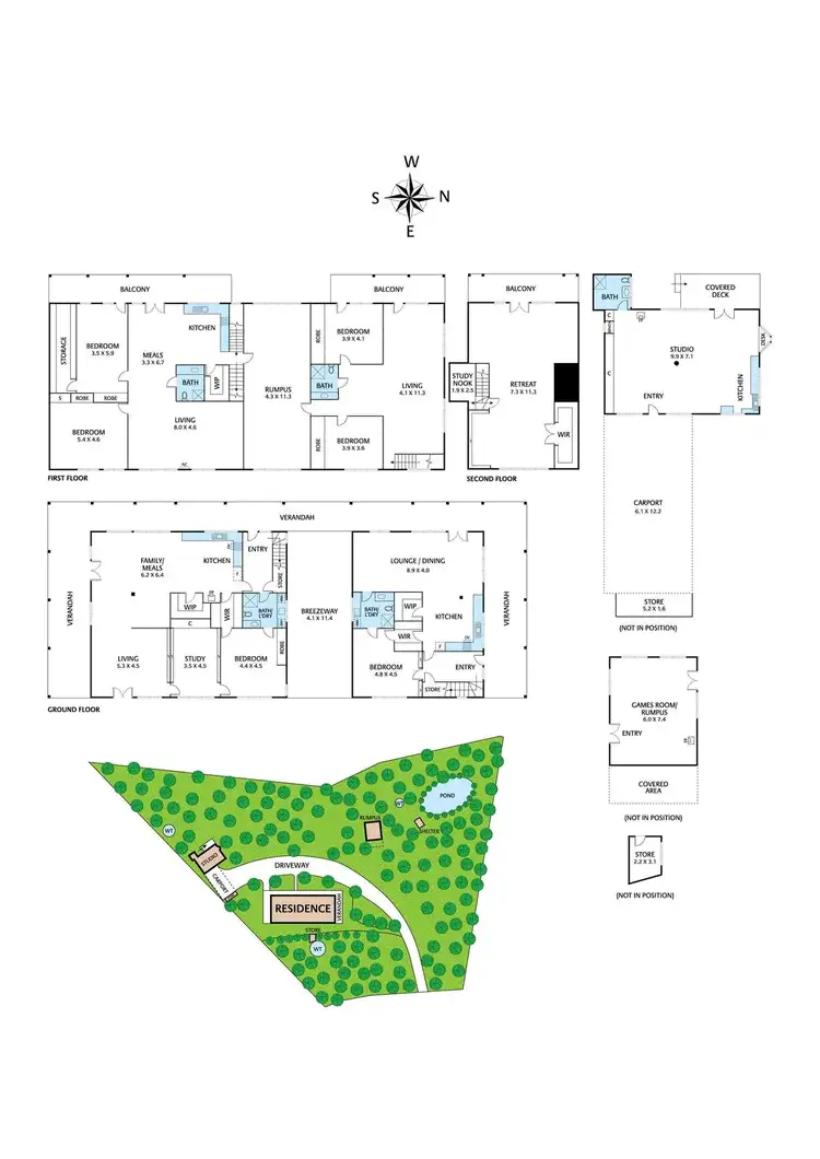 Floorplan of Homely house listing, 2 Wild Cherry Drive, Eltham VIC 3095