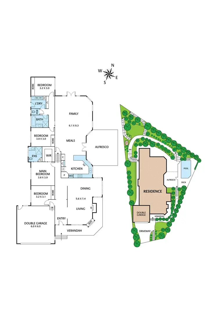 Floorplan of Homely house listing, 81 Kalbar Road, Eltham VIC 3095