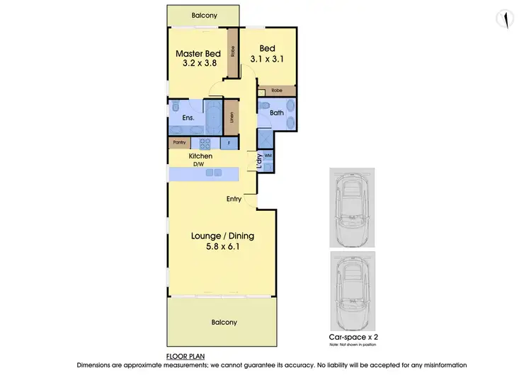Floorplan of Homely unit listing, 104/28-34 Boisdale Street, Surrey Hills VIC 3127