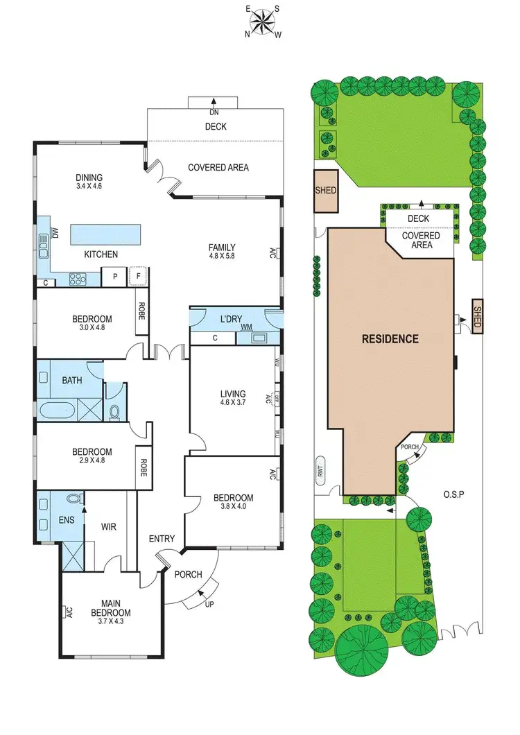 Floorplan of Homely house listing, 8 Redholme Street, Moorabbin VIC 3189