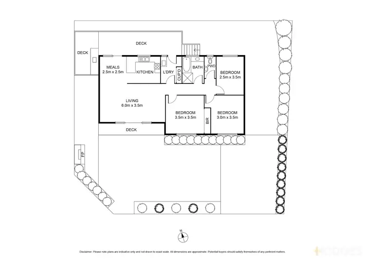 Floorplan of Homely house listing, 115 Ocean Throughway, Ocean Grove VIC 3226