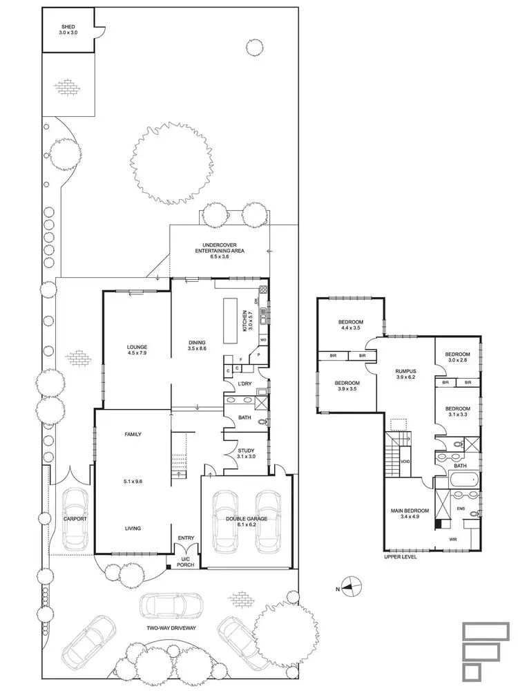 Floorplan of Homely house listing, 134 Wheatley Road, Ormond VIC 3204