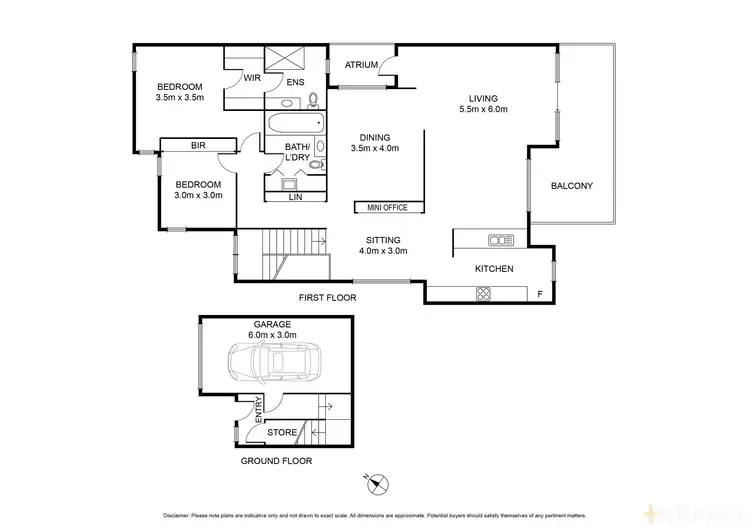 Floorplan of Homely house listing, Level 1, 1/53 Hitchcock Avenue, Barwon Heads VIC 3227