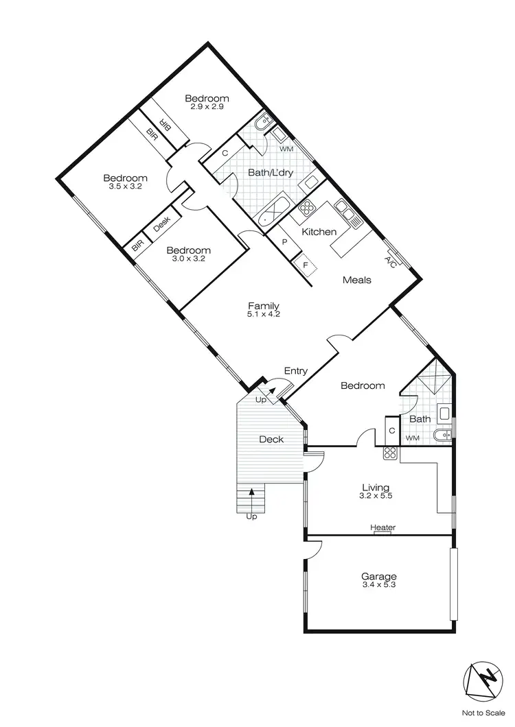 Floorplan of Homely house listing, 9 Dianne Court, Canadian VIC 3350